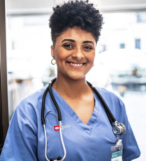 Smiling Gale nurse